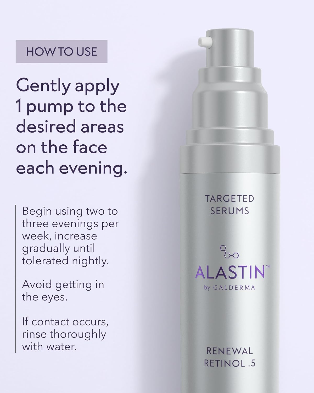 ALASTIN Skincare Suero de retinol de renovación (0.5 fuerza, 1.0 oz...