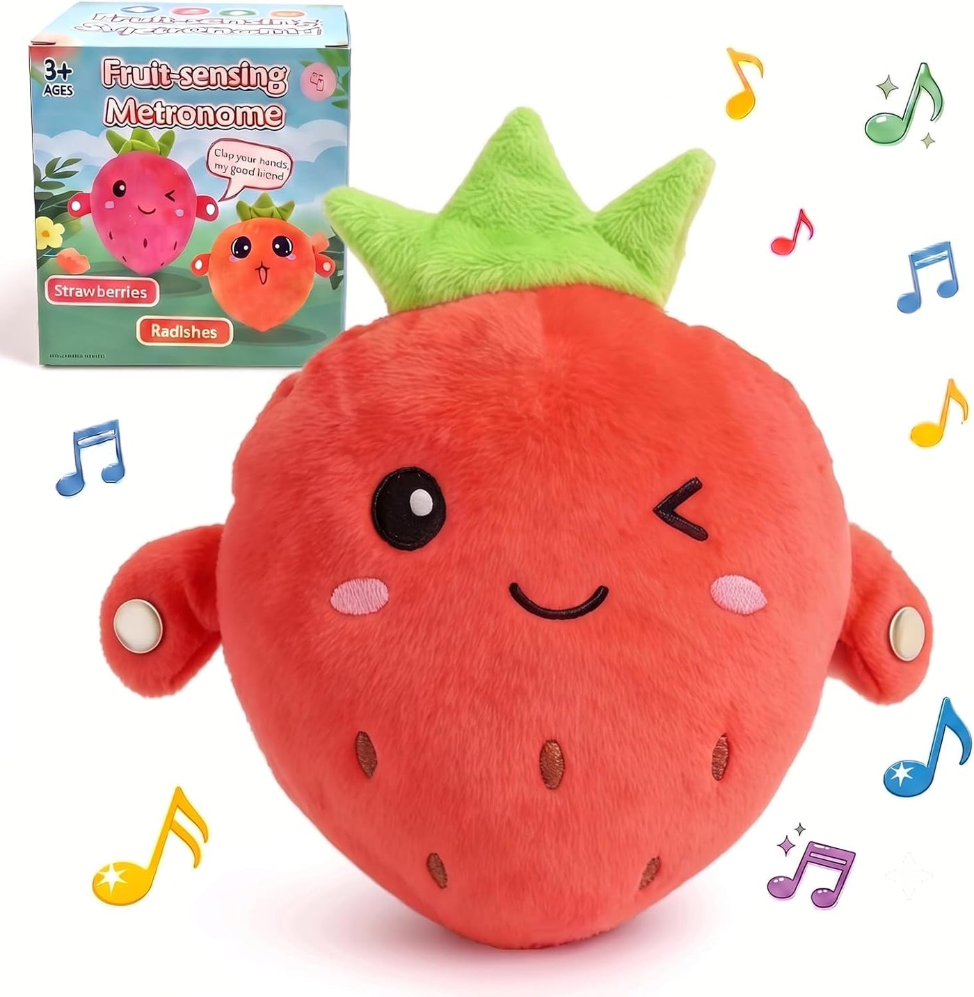 EASYFORALL Juguetes sensoriales musicales Juguete de peluche musica...