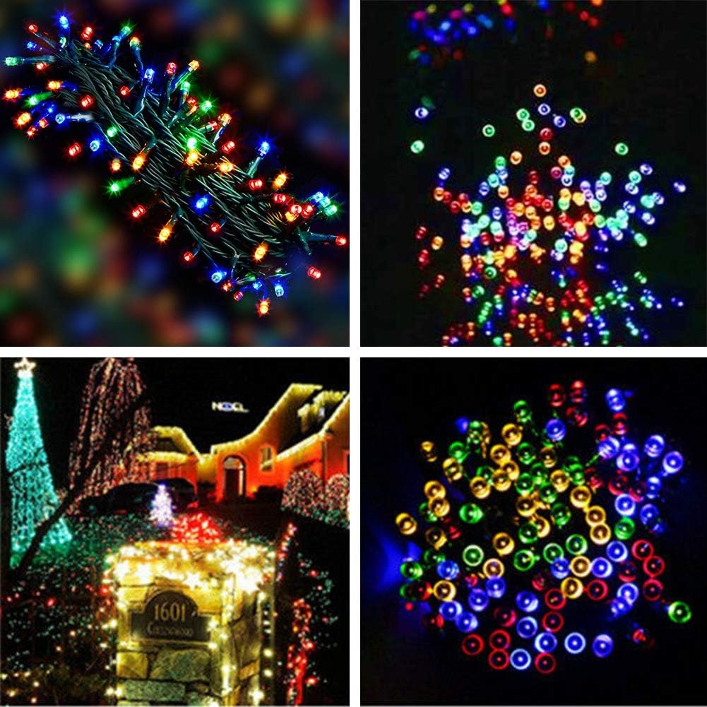 HOME LIGHTING 66 pies de luces decorativas de Navidad mini, 200 luc...