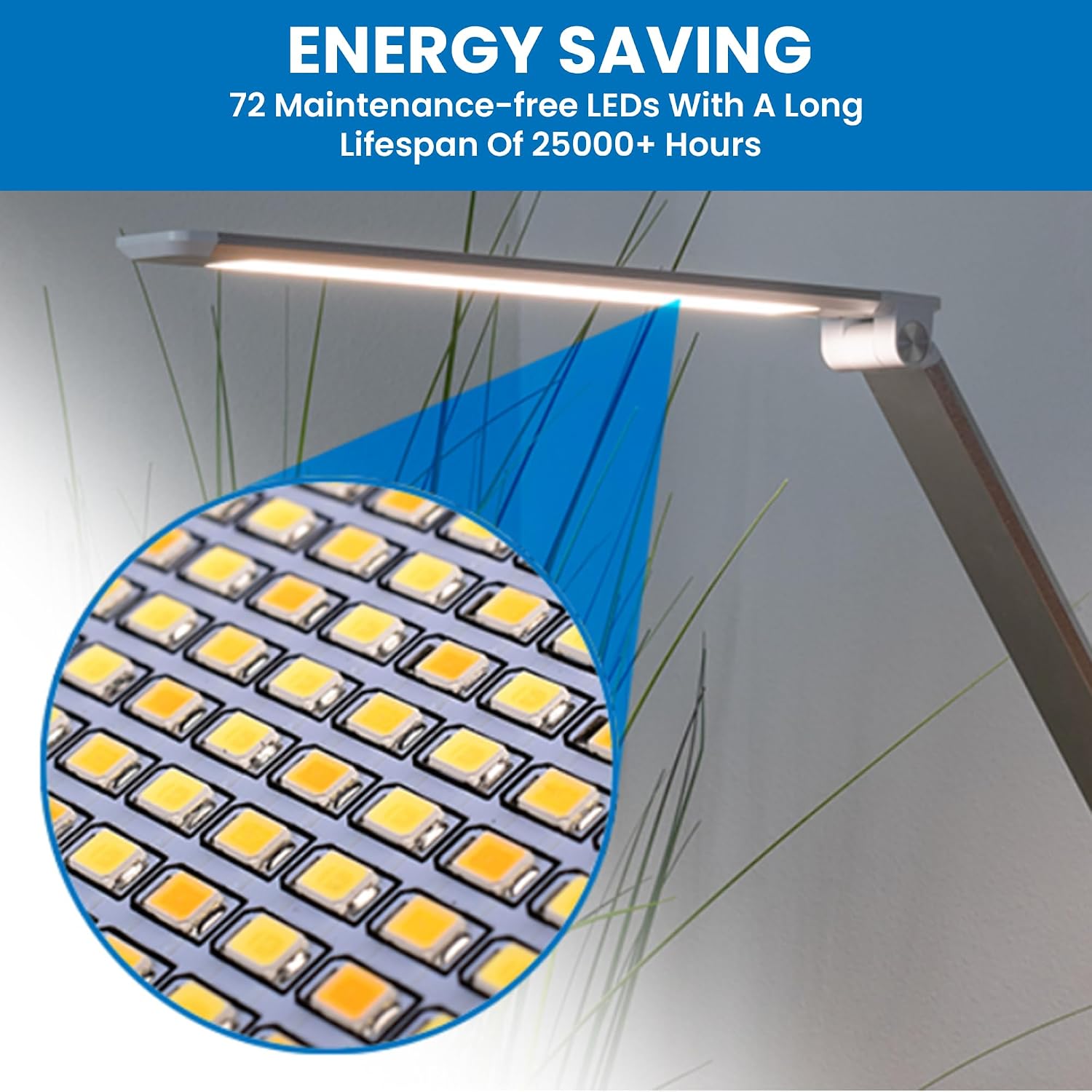 ¡Móntalo! Lámpara de escritorio LED con cargador inalámbrico y puer...