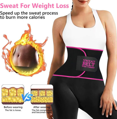 AMZBOSS Entrenador de cintura para mujer, grasa del vientre inferio...