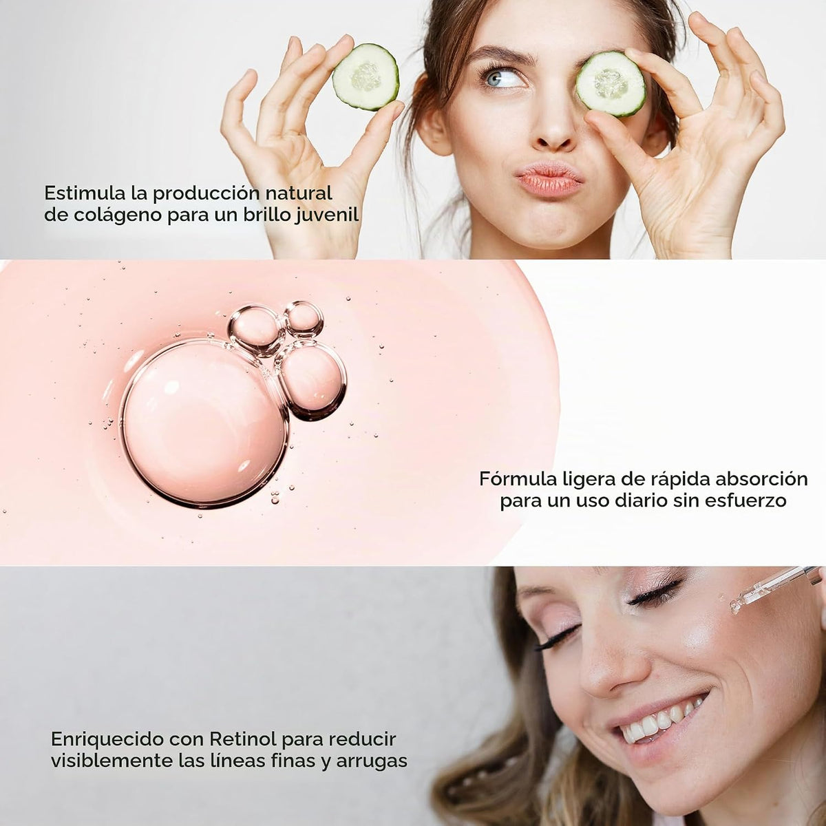 The Beauty Elixir Suero de Colágeno y Retinol para el Rostro - Ultr...