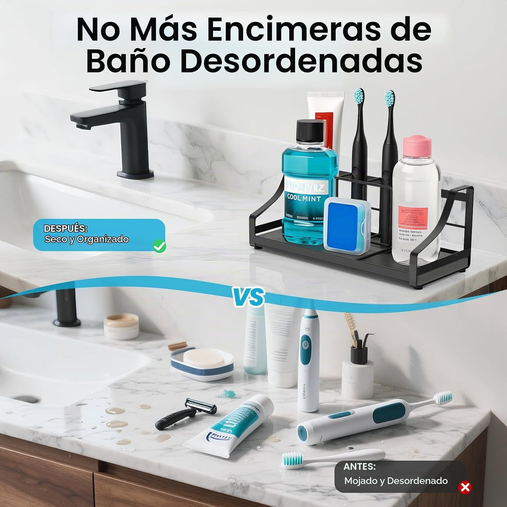 BOTEMY Soporte para cepillos de dientes con piedra de secado instan...