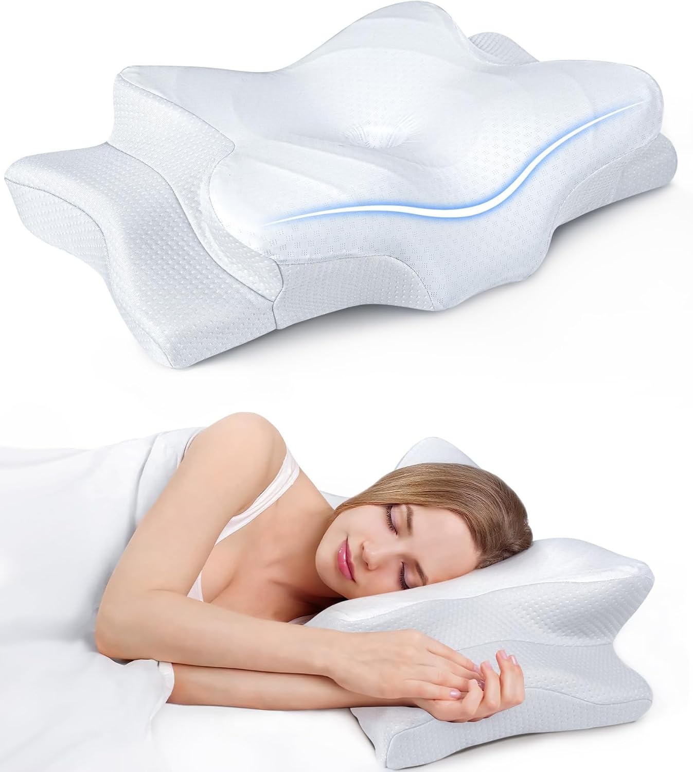 Almohada refrescante de alivio ultra del dolor para soporte del cue...