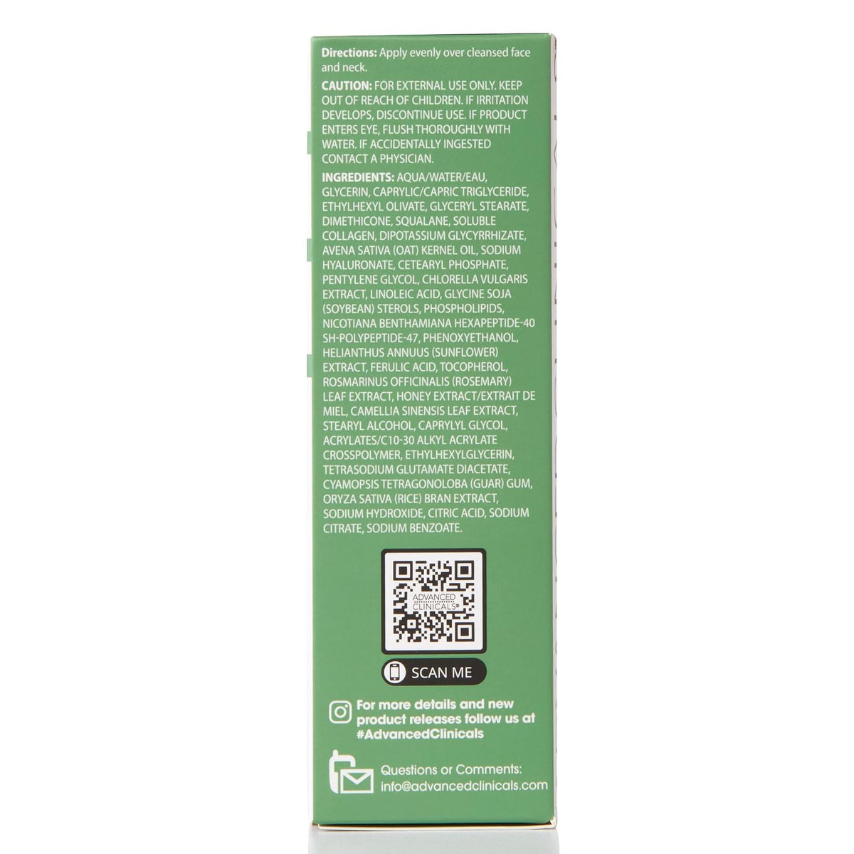 Advanced Clinicals Suero de colágeno para la cara | Suero de péptid...