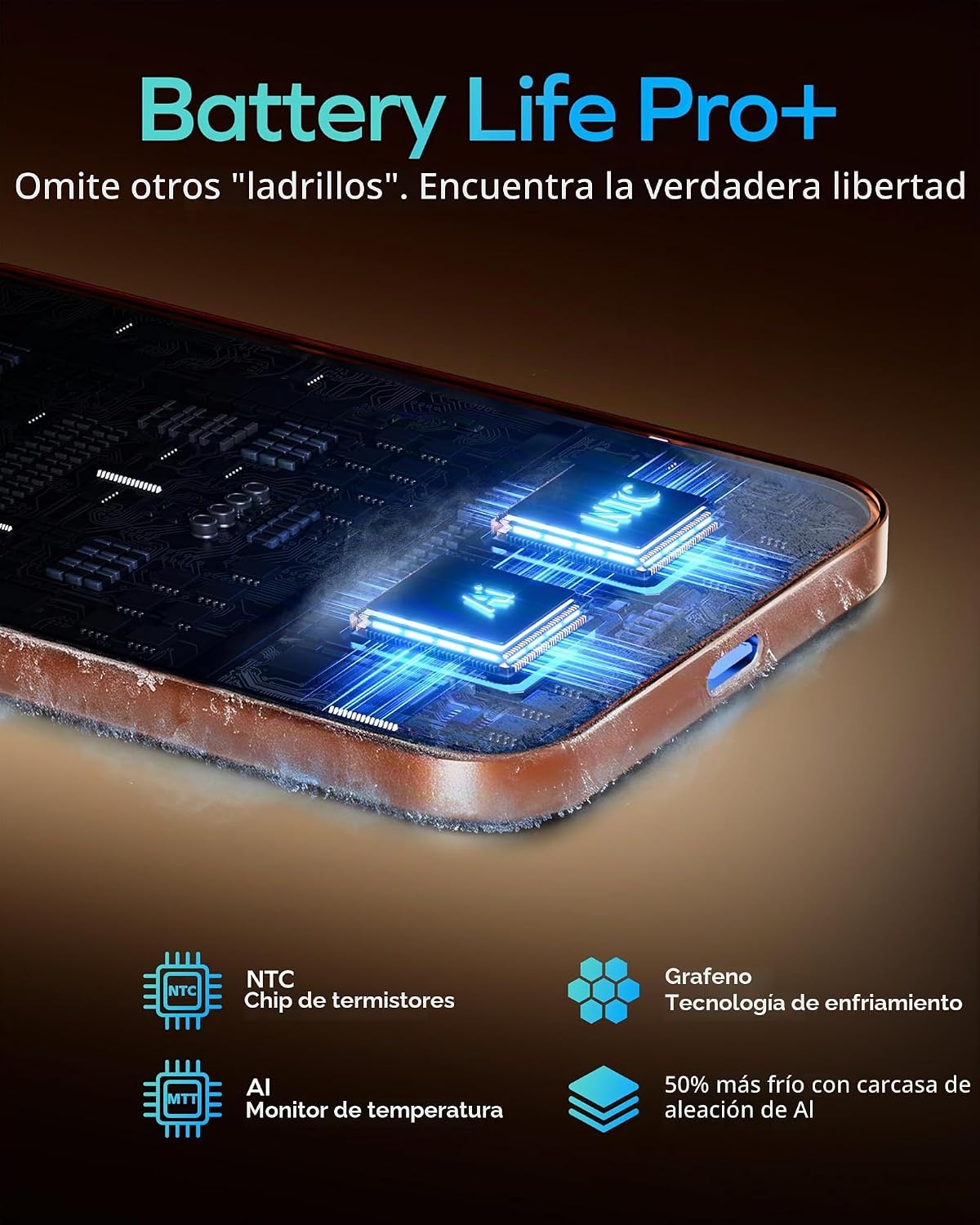 MOMAX Banco de energía magnético de 5000 mAh, ultra delgado de 0.3...