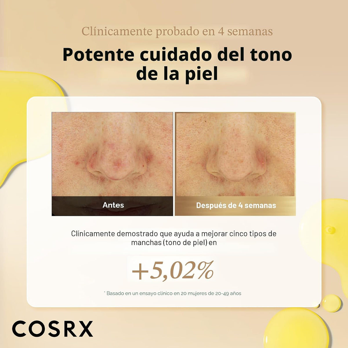 COSRX Suero de vitamina C puro al 23% para la cara con vitamina E |...