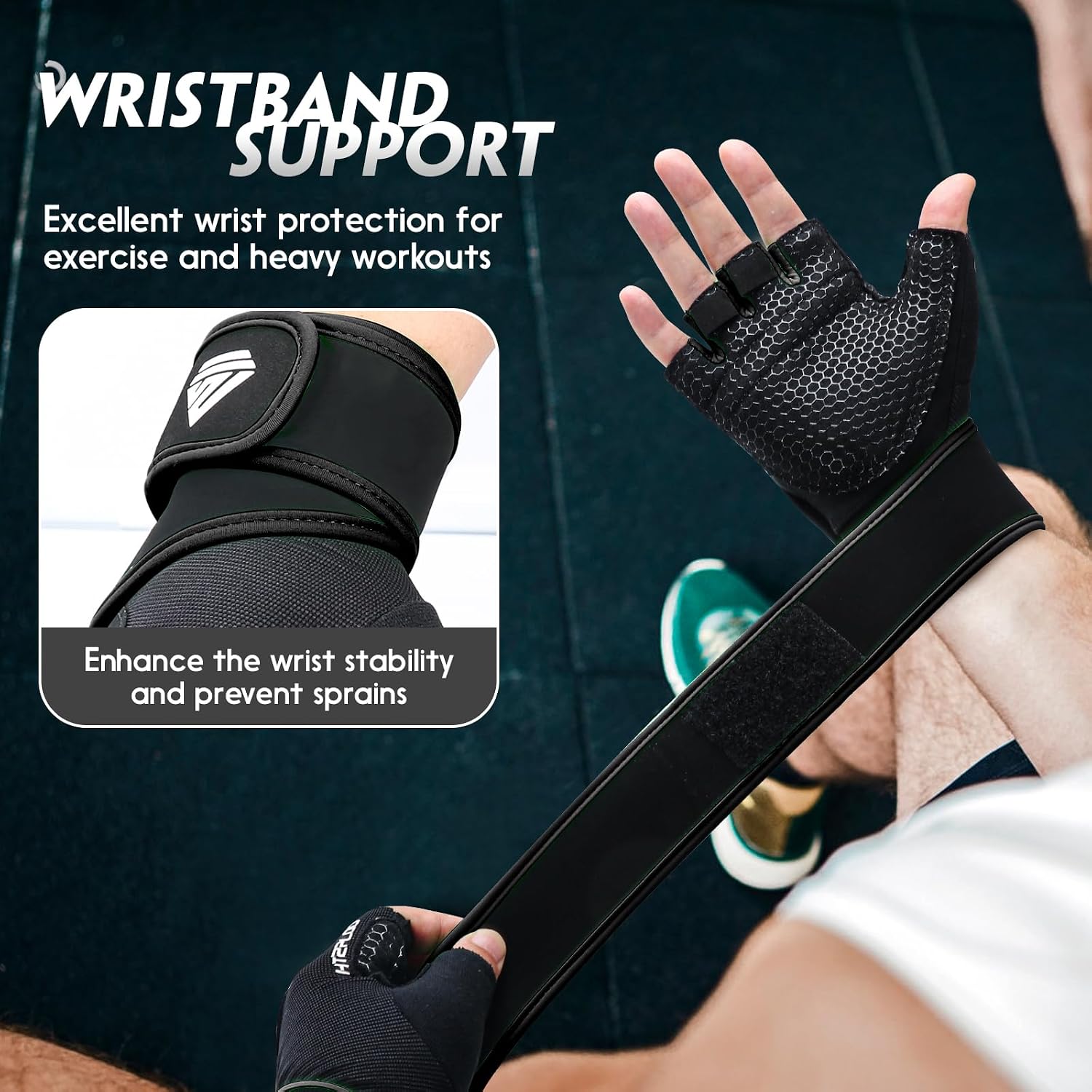HTZPLOO Guantes de entrenamiento, guantes de gimnasio, guantes de l...
