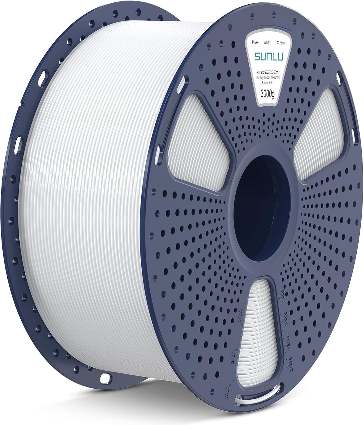 SUNLU 3 kg Filamento para Impresora 3D PLA Plus 1.75 mm, Carrete Gr...