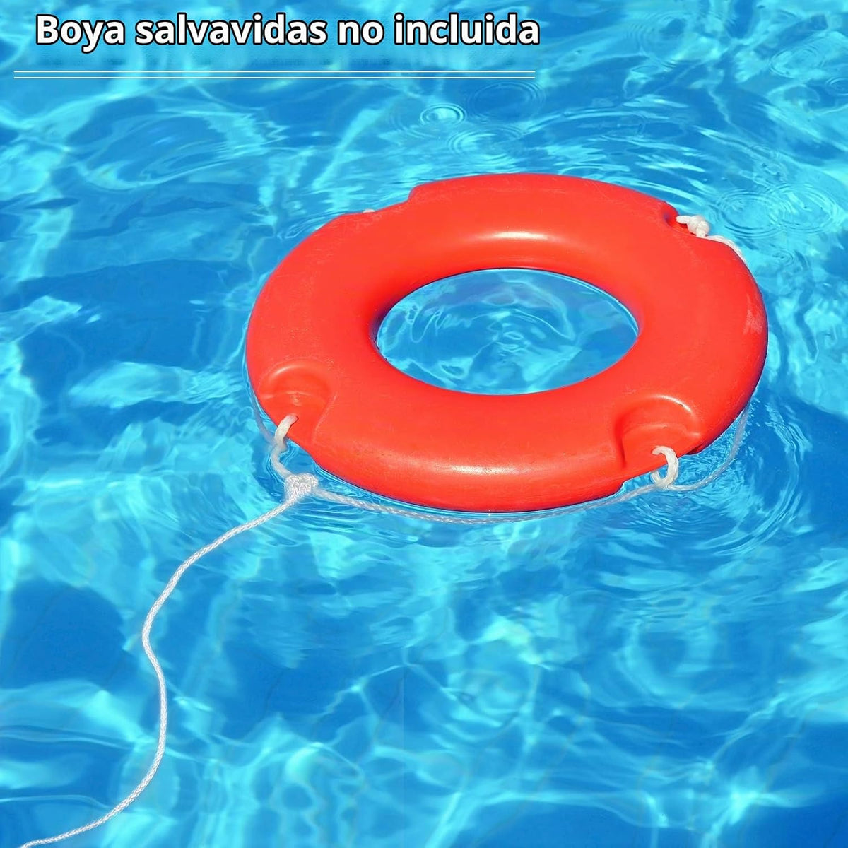 Shappy Cuerda Flotante de Anillo Salvavidas Cuerdas Salvavidas Líne...