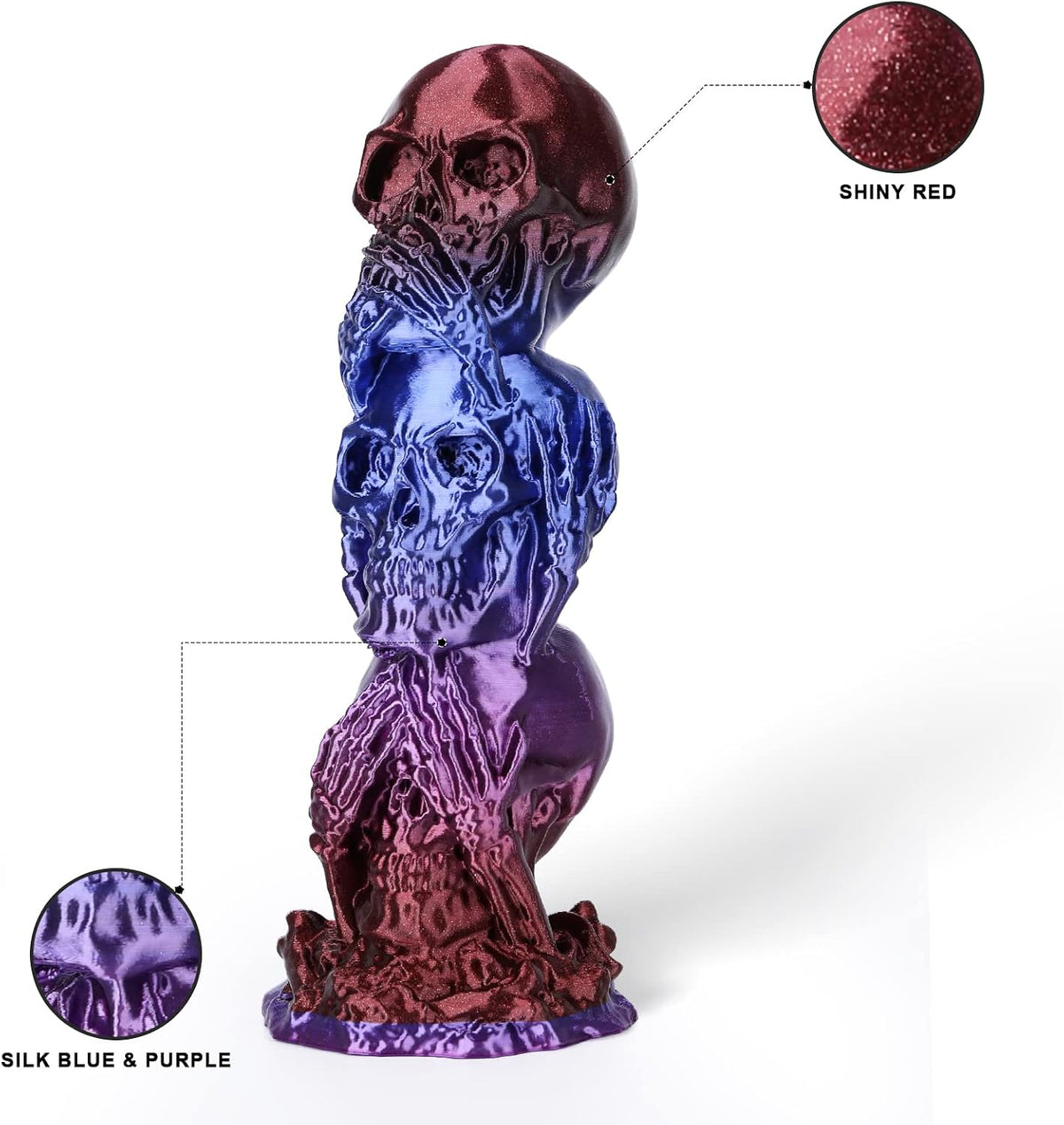 AMOLEN - Filamento de ácido poliláctico para impresora 3D, 1.75 mm,...