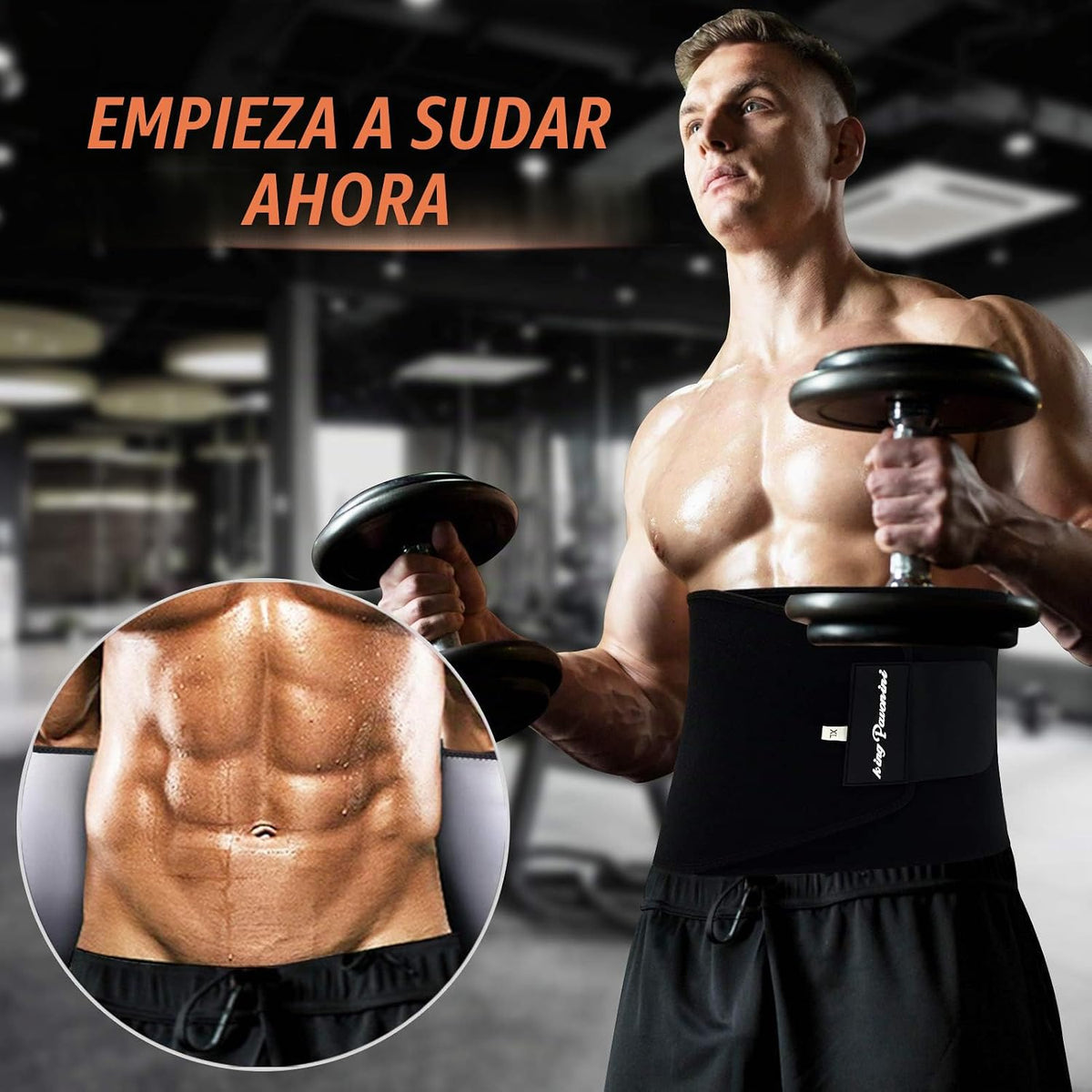 KingPavonini - Faja reductora de cintura para mujeres y entrenador...