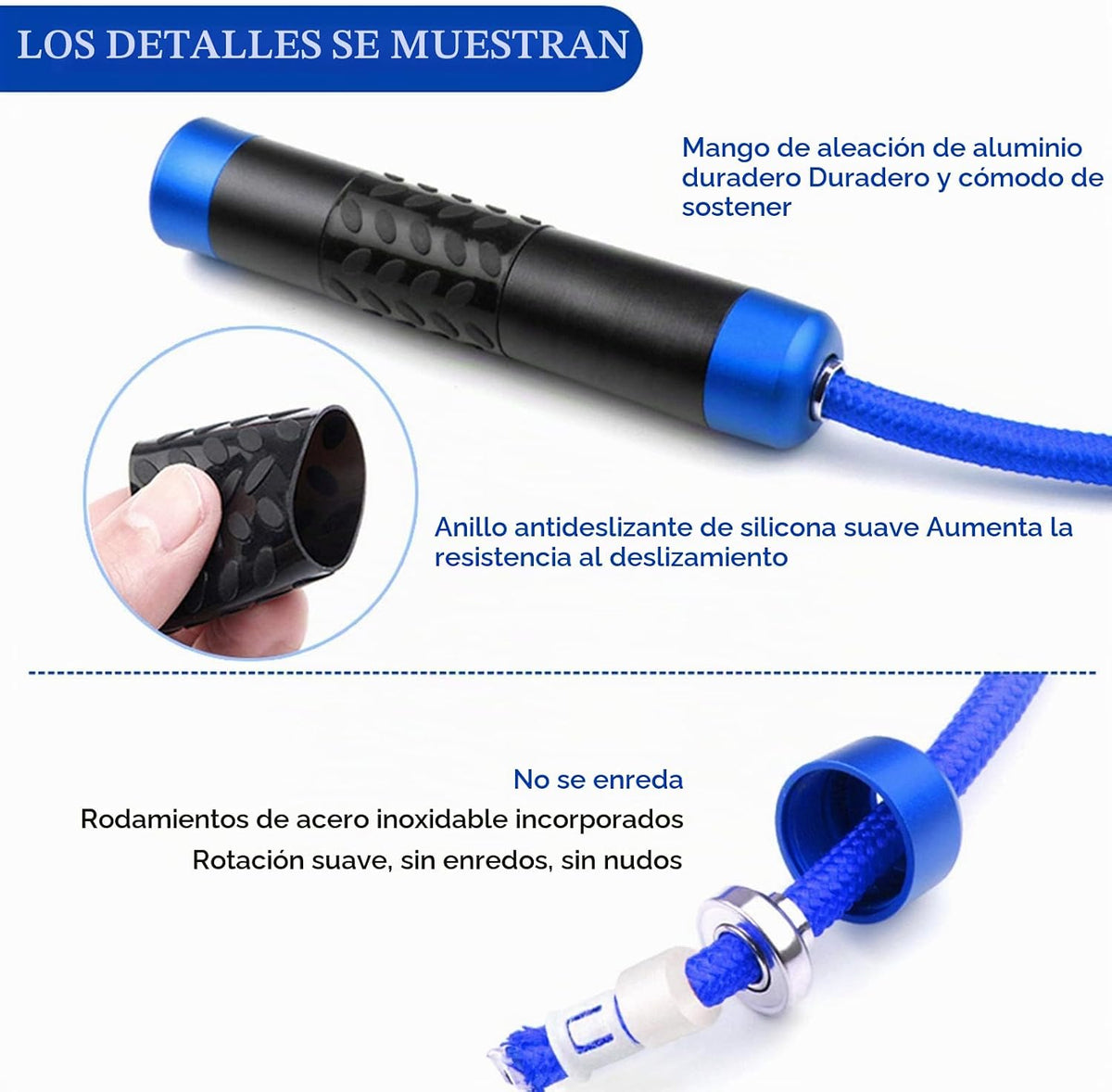 Redify Cuerda de saltar con peso para entrenamiento físico (1 libra...