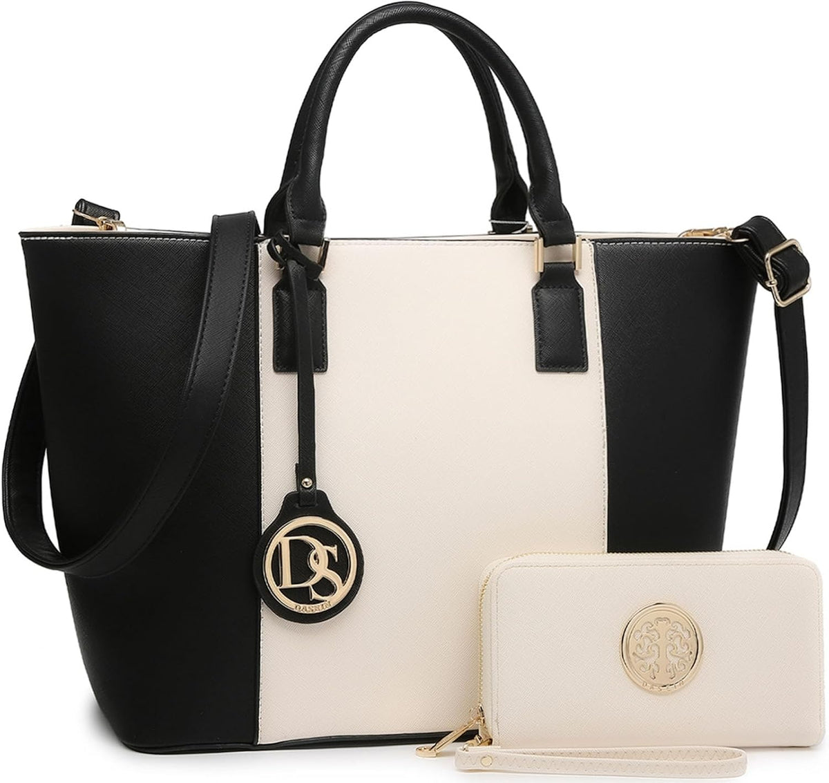 Dasein Women's Handbag, Large Shoulder Tote Bag, Satchel Purse | wi...