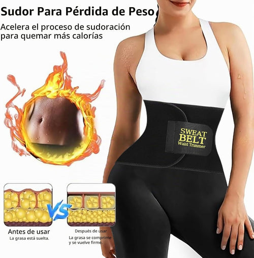 AMZBOSS Entrenador de cintura para mujer, grasa del vientre inferio...