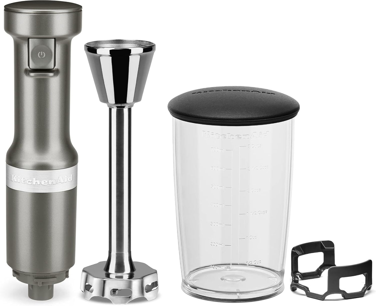 KitchenAid Procesador de alimentos de 13 tazas, negro mate y batido...