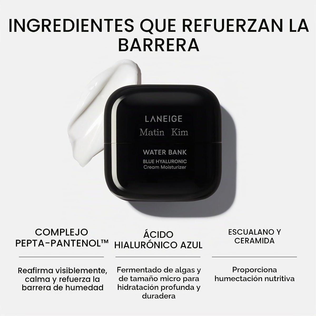LANEIGE Crema Hidratante Water Bank Azul con Ácido Hialurónico: Cre...