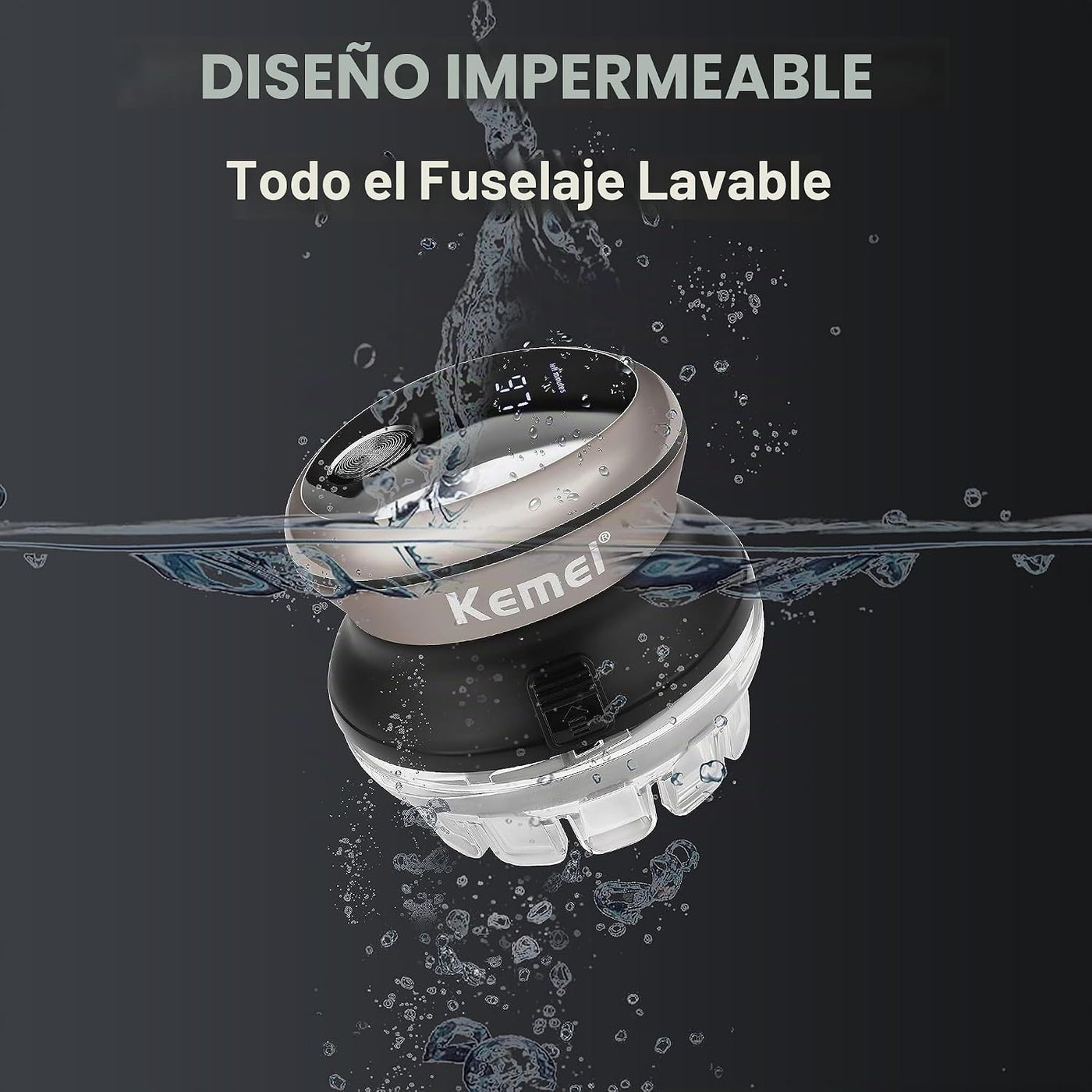 KEMEI Cortadora de pelo profesional para hombres, recortadora de pe...