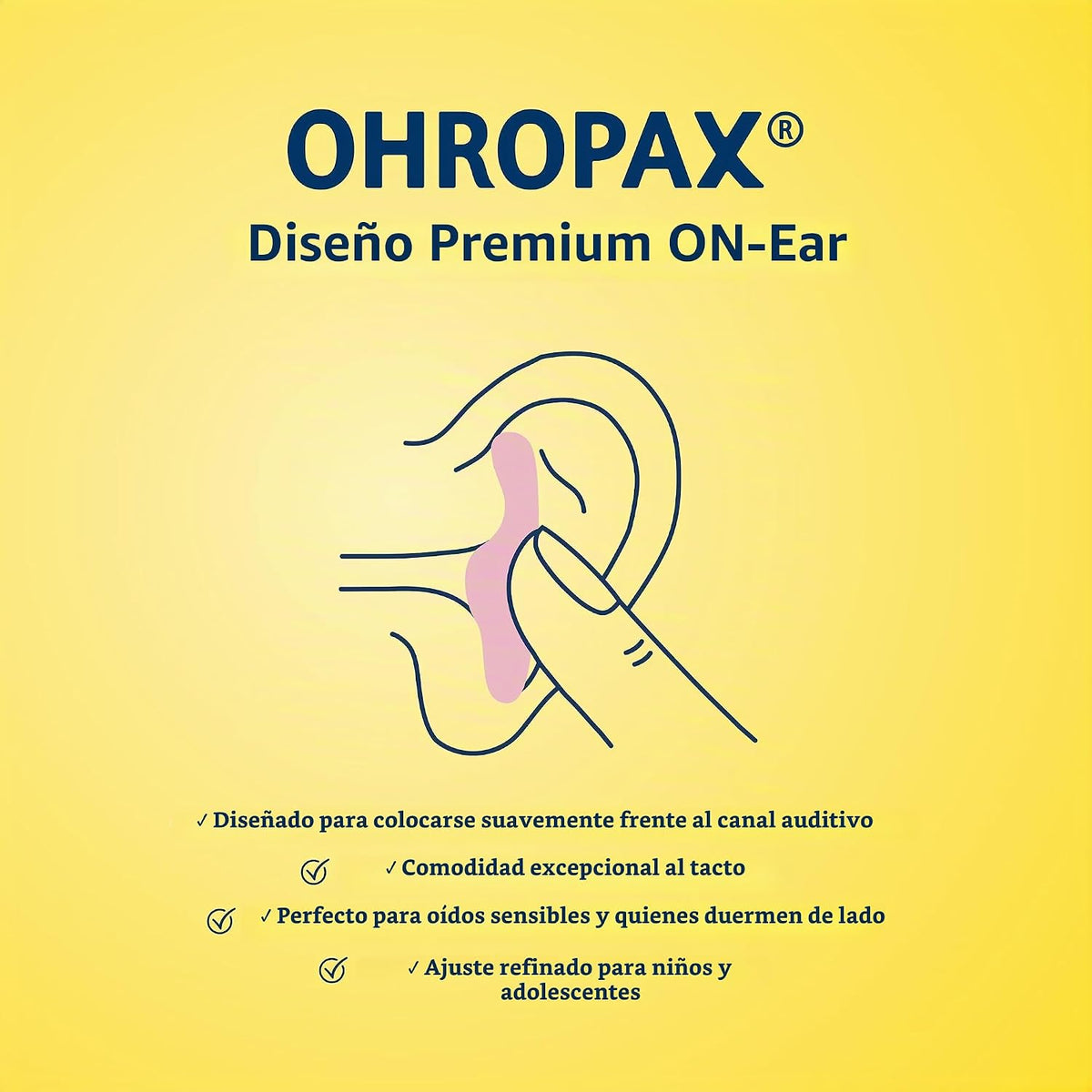 Ohropax Tapones reutilizables de cera y algodón (24 tapones en tota...