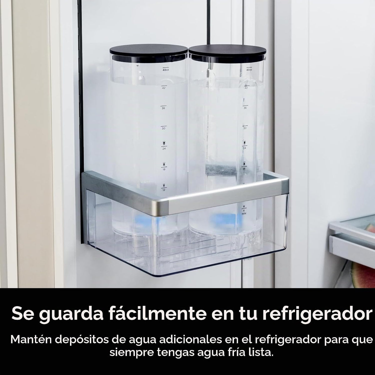 Ninja Thirsti - Depósito de agua extraíble de 48 onzas | Solo compa...