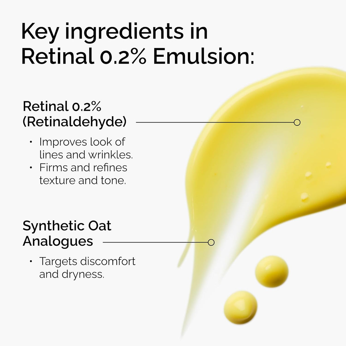 Retinal 0.2% emulsión, suero retinoide de alta resistencia para un...