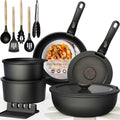 Astercook - Juego de utensilios de cocina de cerámica antiadherente...