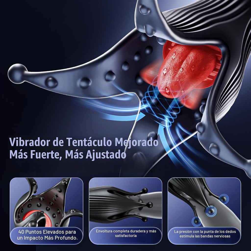EINSEO Juguete sexual masculino vibrador para el pene \u2013 Mastur...