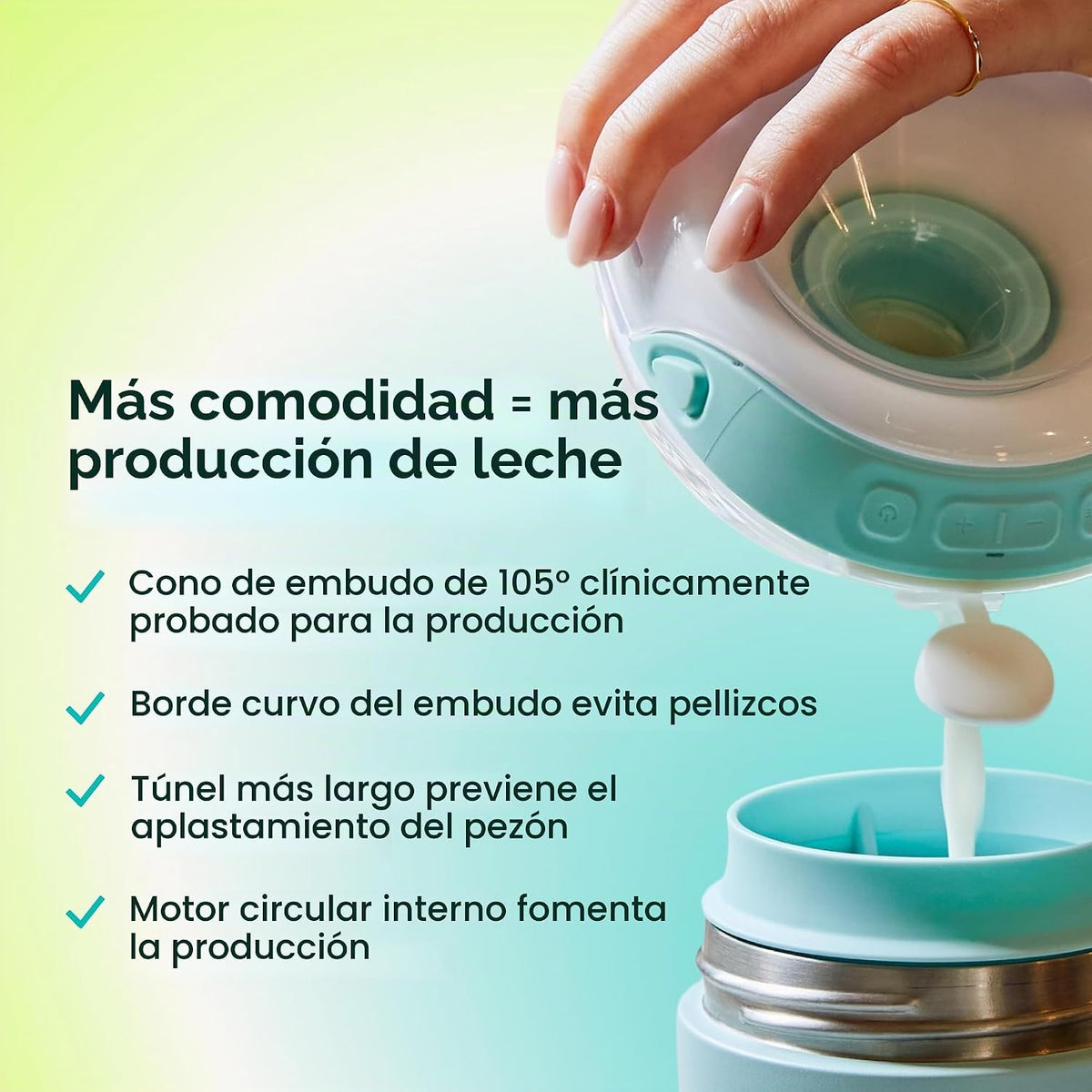 Willow Go - Extractor de leche manos libres - Extractor de lactanci...