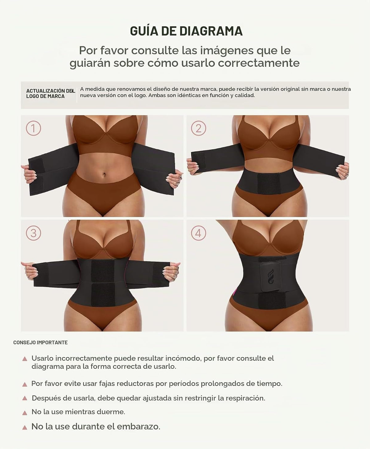 FeelinGirl - Corsé de cintura para entrenamiento de cintura, contro...