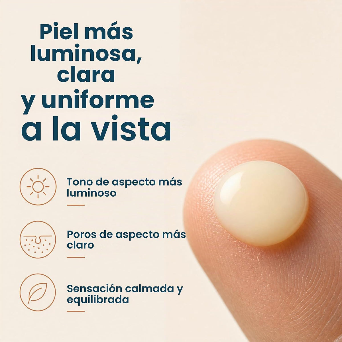 Eva Naturals Suero limpiador de piel con vitamina C, retinol y sali...