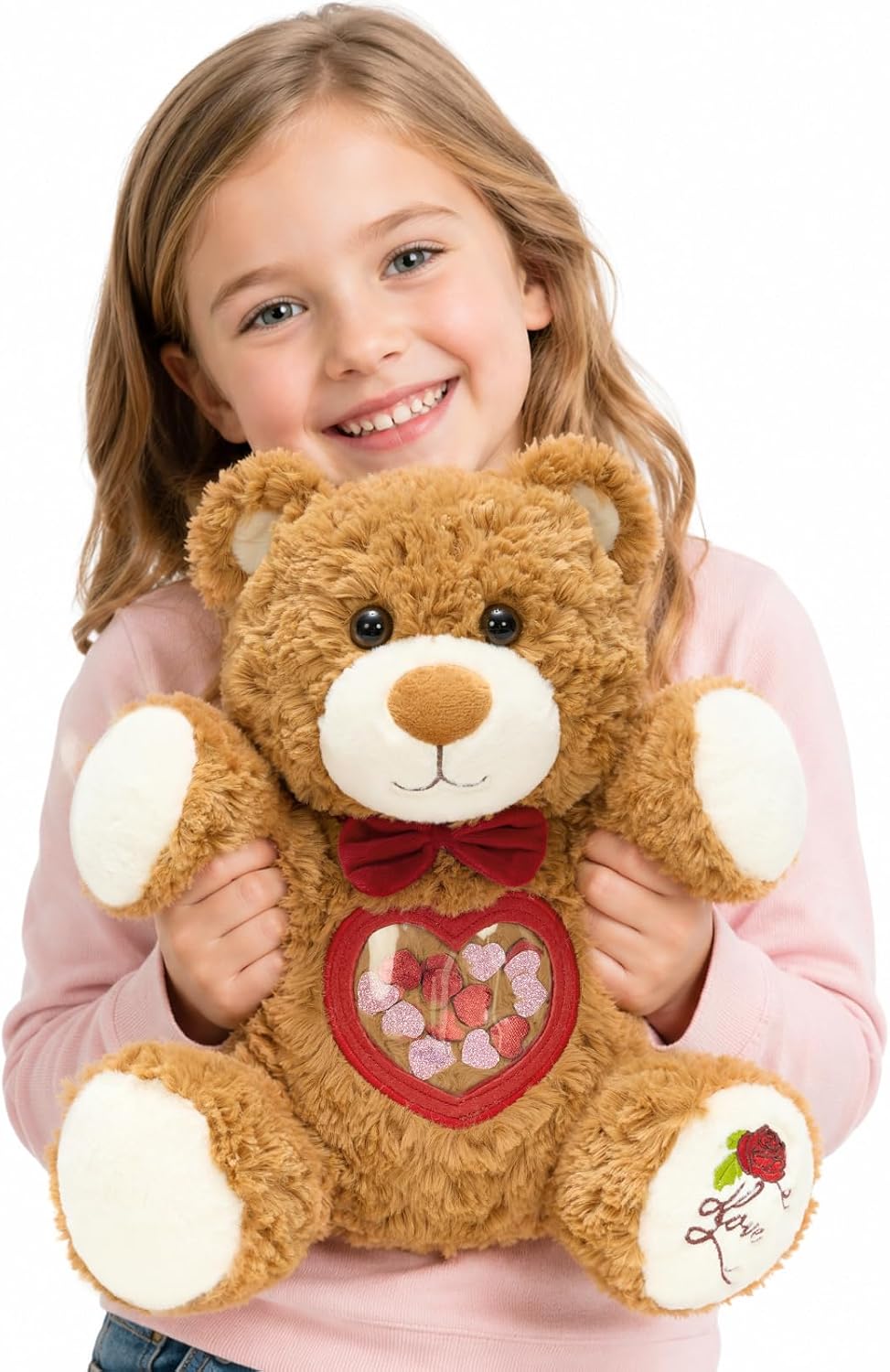 Tezituor Oso de peluche, lindo juguete de peluche de oso, regalos d...