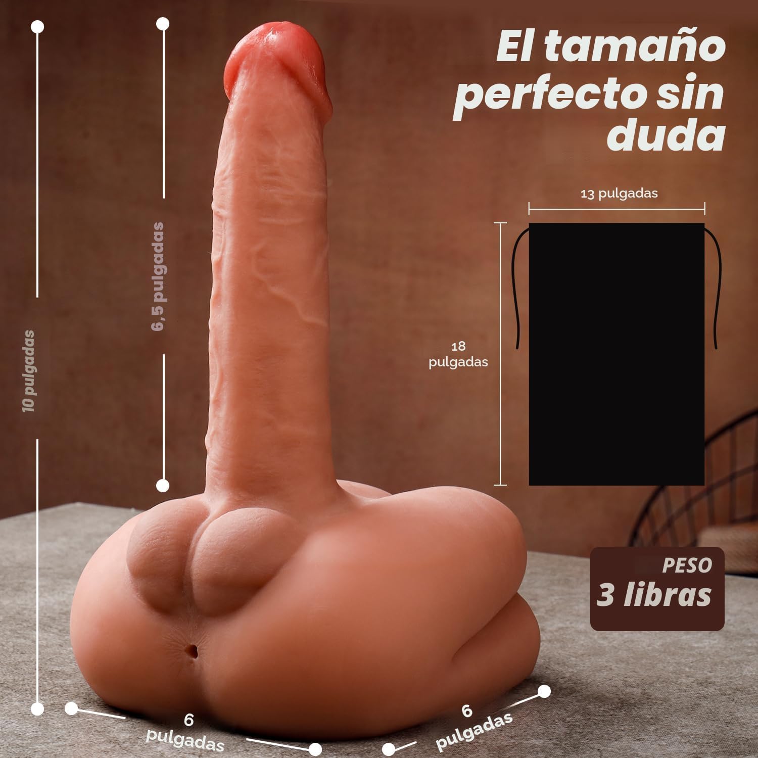 Baquick Consolador de empuje juguetes sexuales \u2013 Masturbador d...