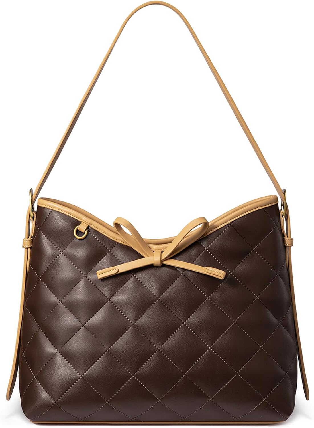 LOVEVOOK - Carteras para mujer, bolsos de mano de cuero suave estil...