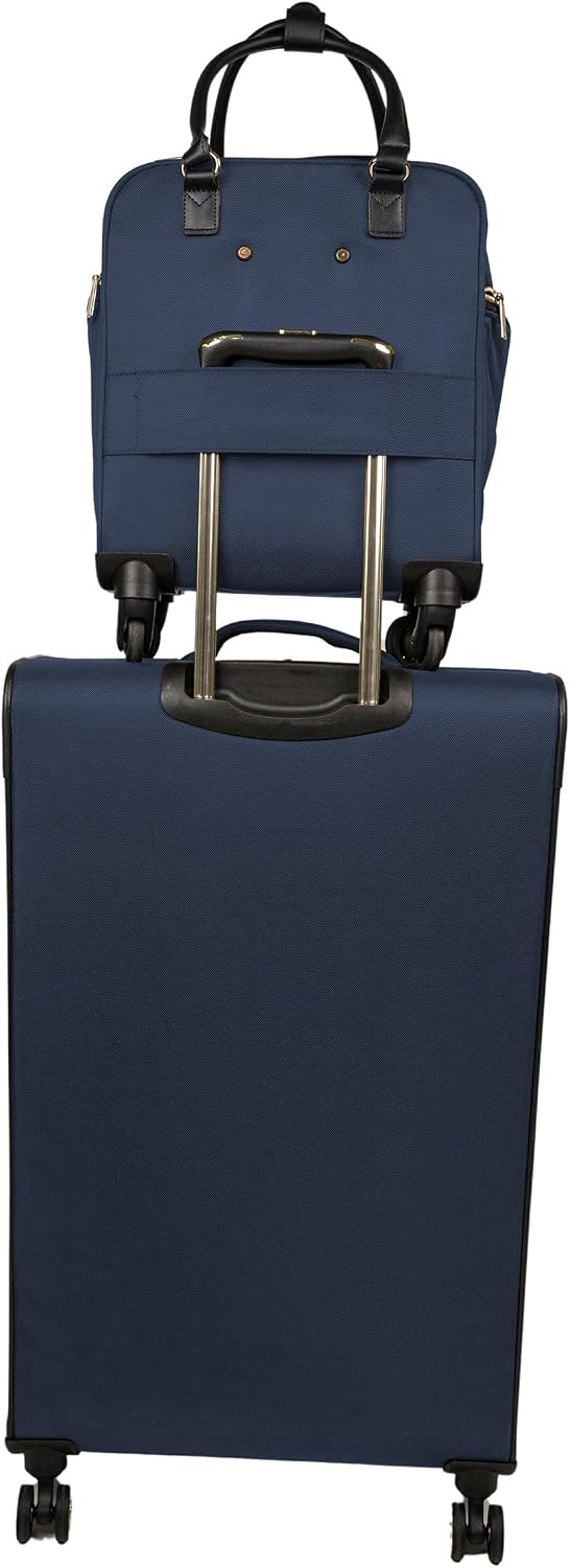 Kenneth Cole REACTION Chelsea Chevron - Maleta extensible de 8 rued...