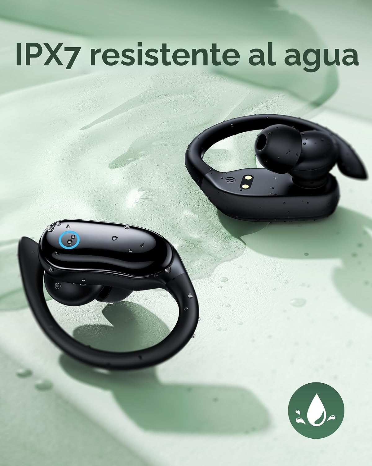 GNMN Auriculares inalámbricos con cancelación activa de ruido, repr...