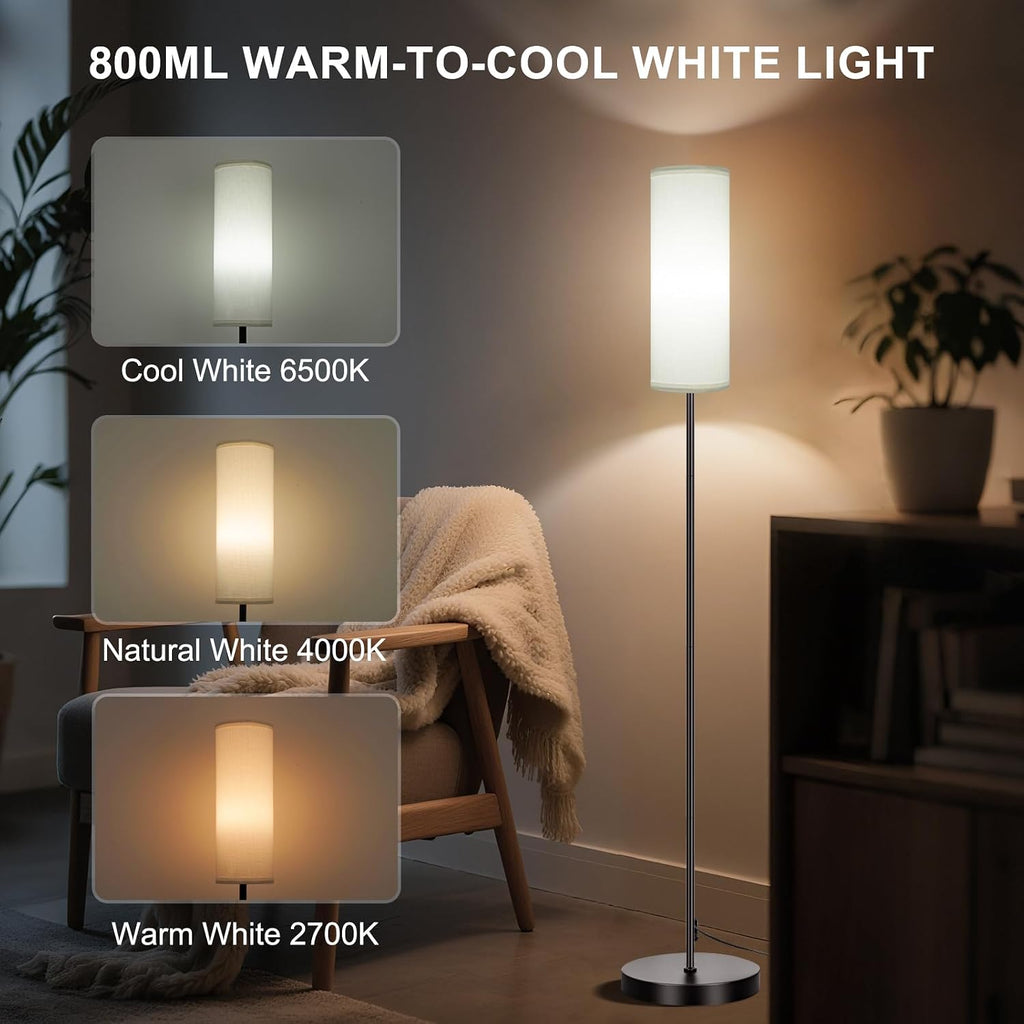 FRIDEKO HOME - Lámpara de pie, iluminación ambiental que cambia de...