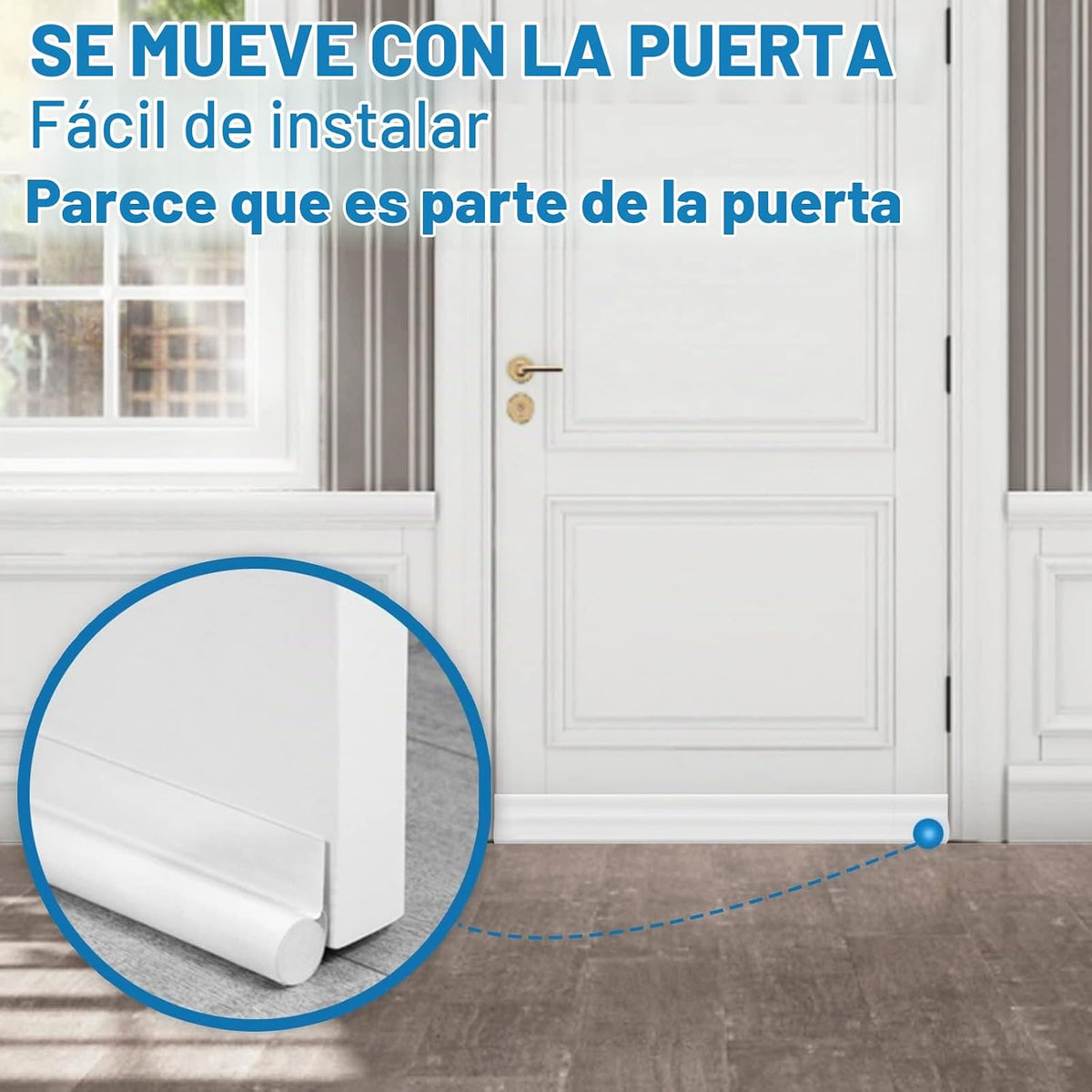 MAXTID Sello de Corrientes de Aire Bajo la Puerta para la Parte Inf...