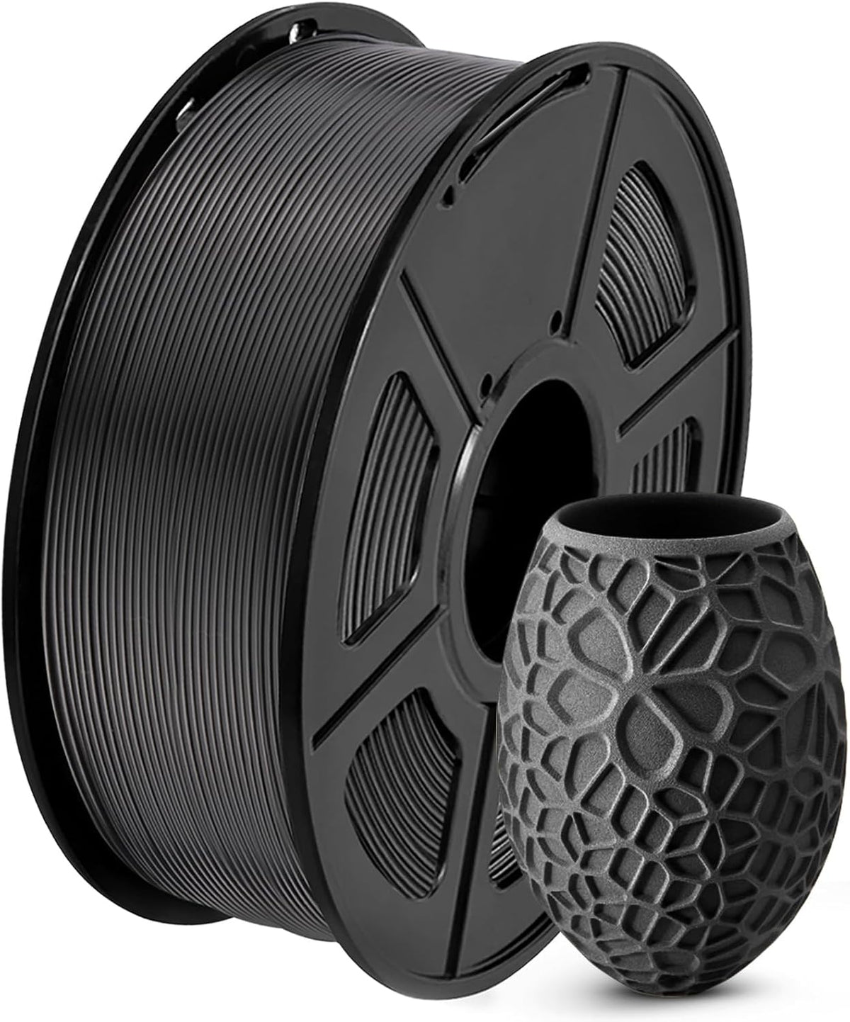 SUNLU Filamento PLA para impresora 3D, negro, 2.2 lbs | Filamento P...