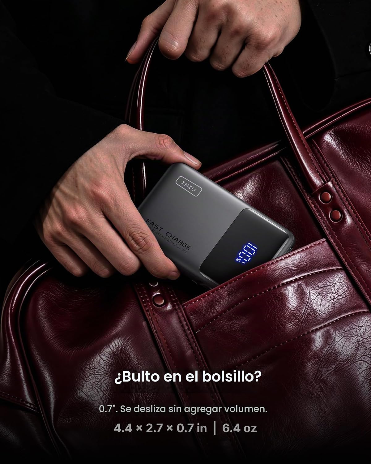 Cargador portátil INIU, banco de energía de carga rápida más pequeñ...