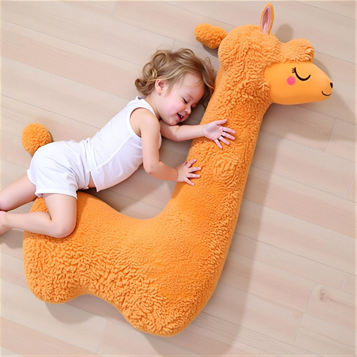 Ryttir 29.5 Pulgadas 15% Más Gordo Peluche Grande de Llama, Peluche...