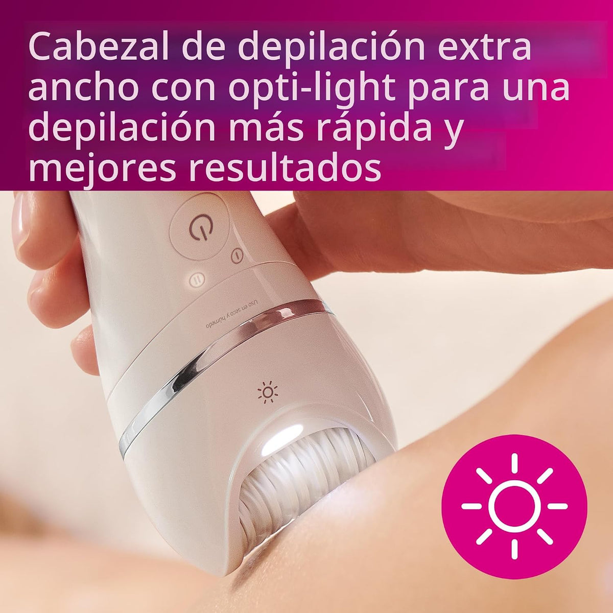 Philips Depiladora Serie 8000, Húmedo y Seco, 3 en 1 con Accesorios...
