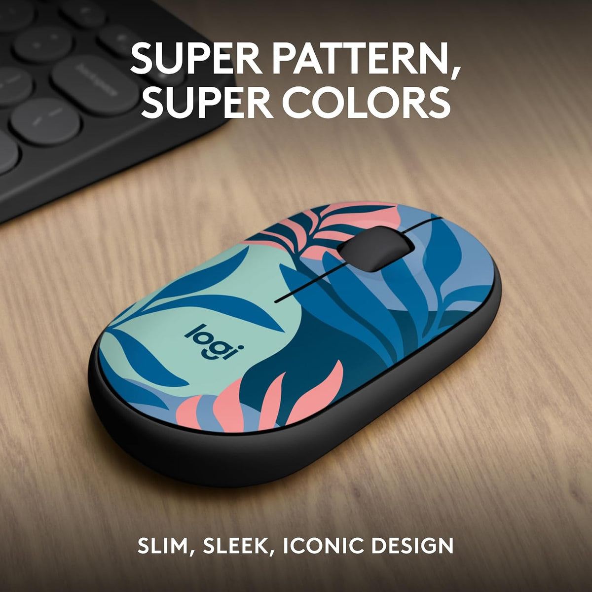 Logitech M340 Ratón Inalámbrico con Ediciones Limitadas Impresas, R...