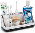 GFWARE Organizador de Encimera de Baño de Mármol - 7 Ranuras Desmon...