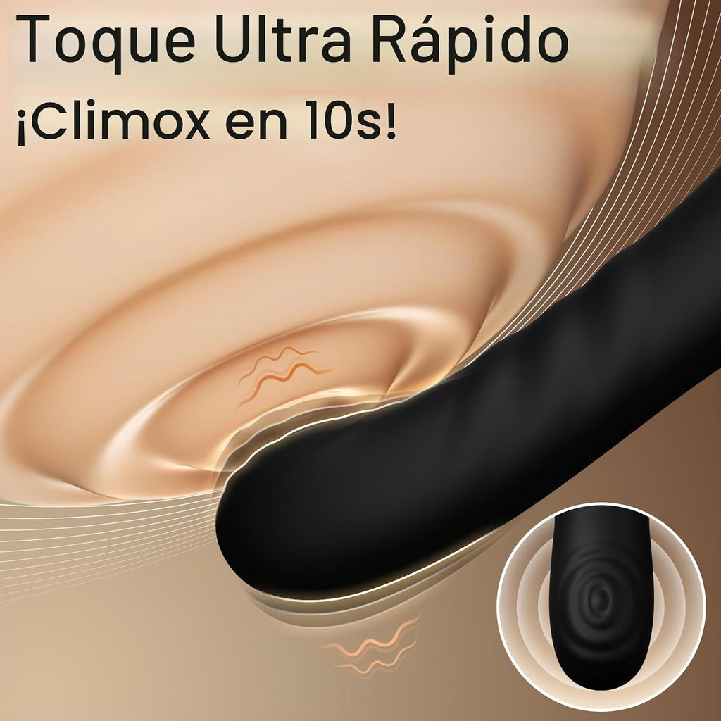 Allovü - Vibrador de varita con vibrador, masajeador de varita para...