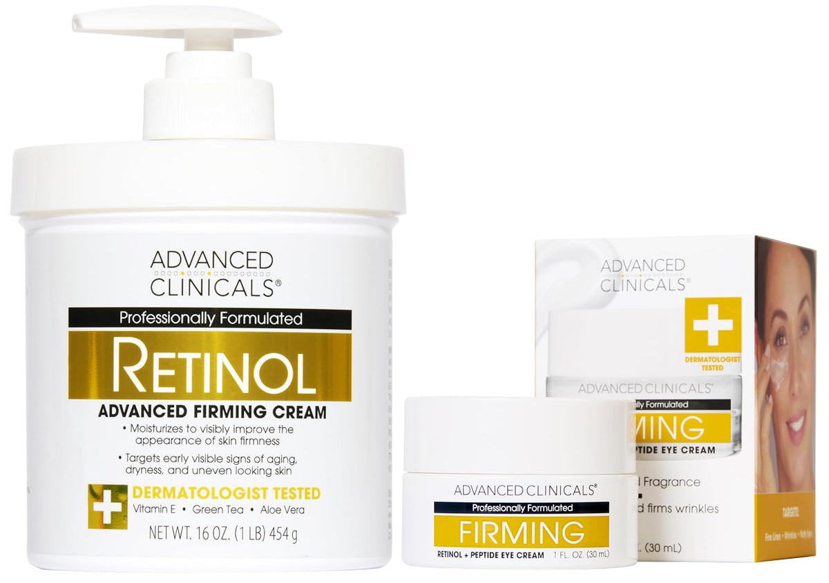 Advanced Clinicals Loción corporal reafirmante avanzada con retinol...