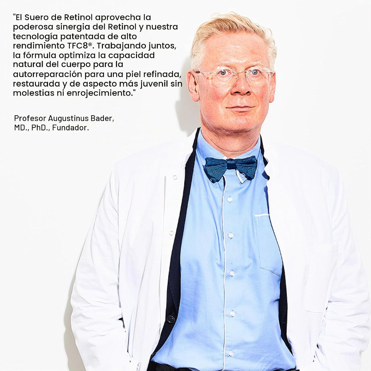 El suero de retinol
