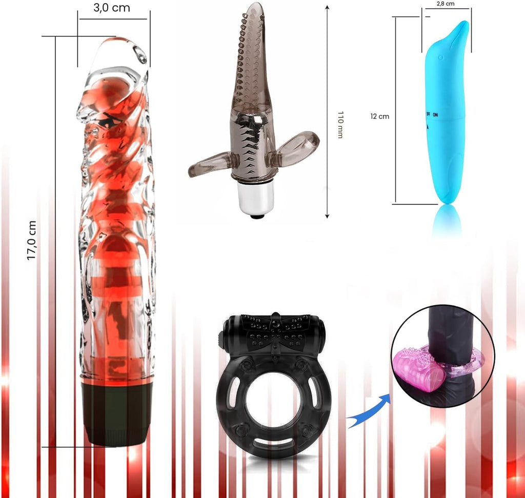Kit de BDSM de 30 piezas, kit de bondage para adultos, kit de jugue...