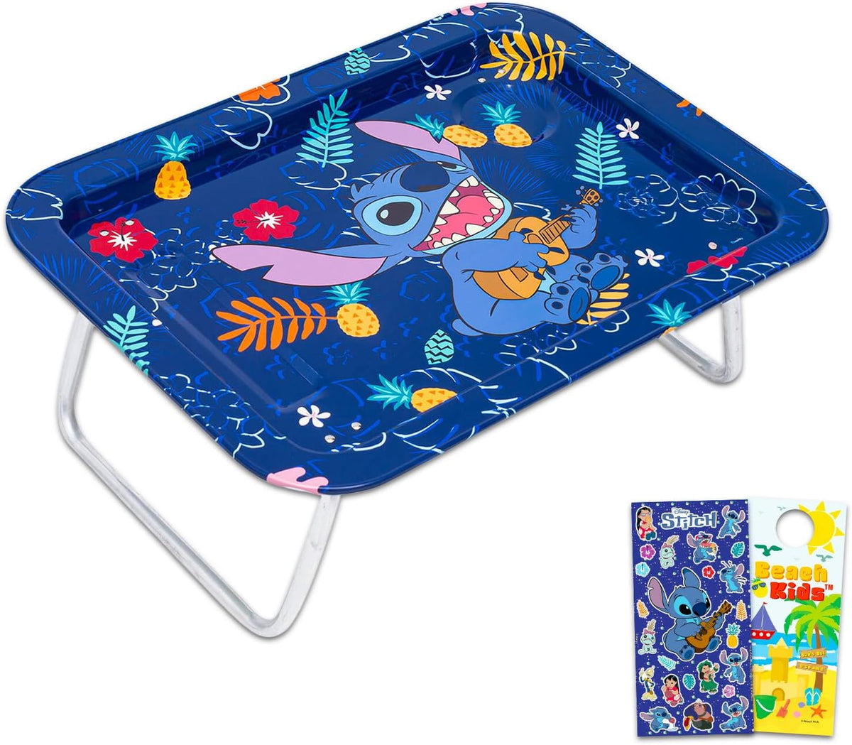 Stitch Lap Desk - Paquete de bandeja rectangular de 17 pulgadas con...