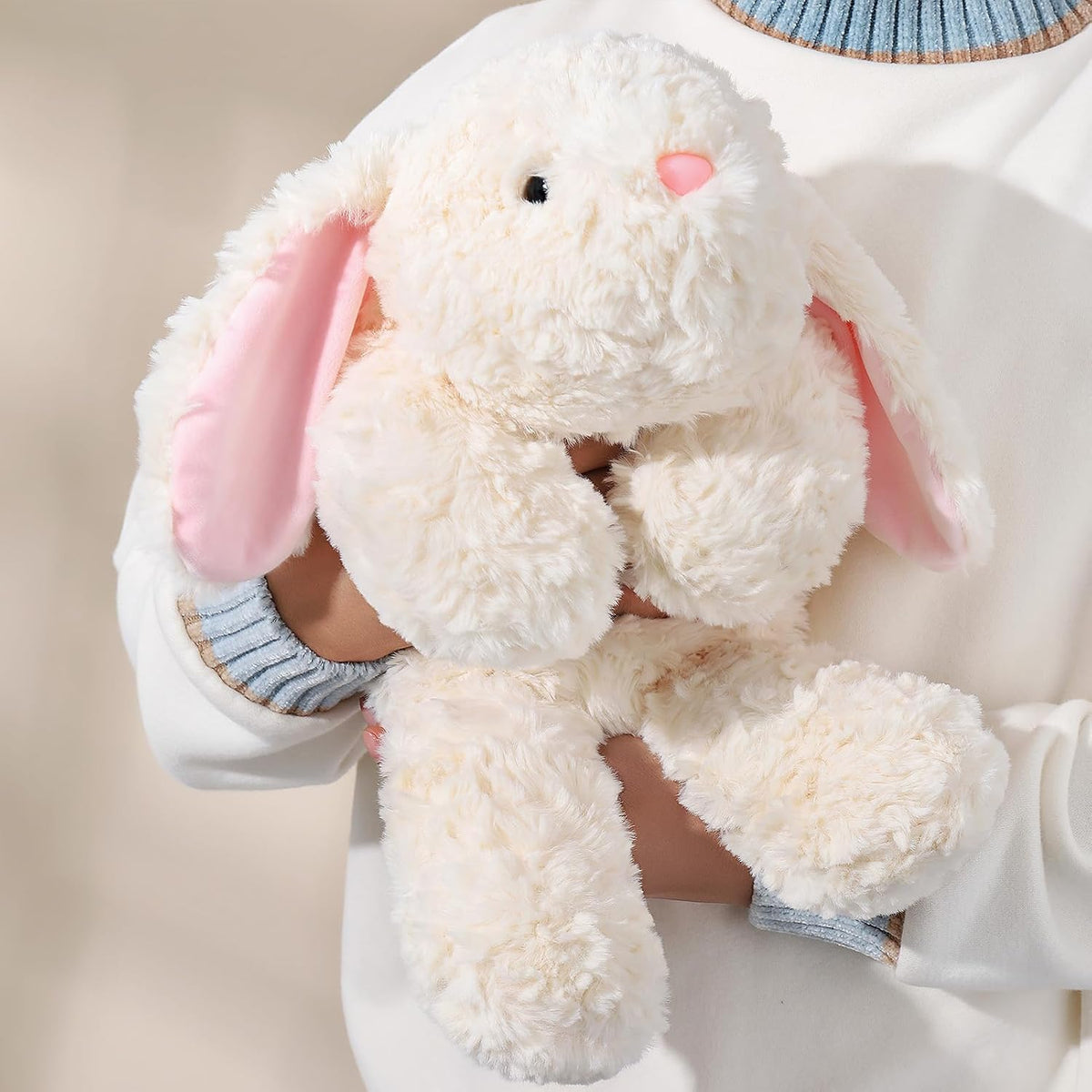 IFX24 Peluche grande de conejo con peso de 27.5 pulgadas, 5 libras,...