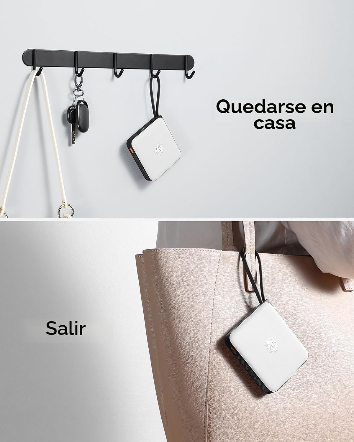 Cargador portátil 10000mAh de la batería VRURC, carga rápida 22.5W...
